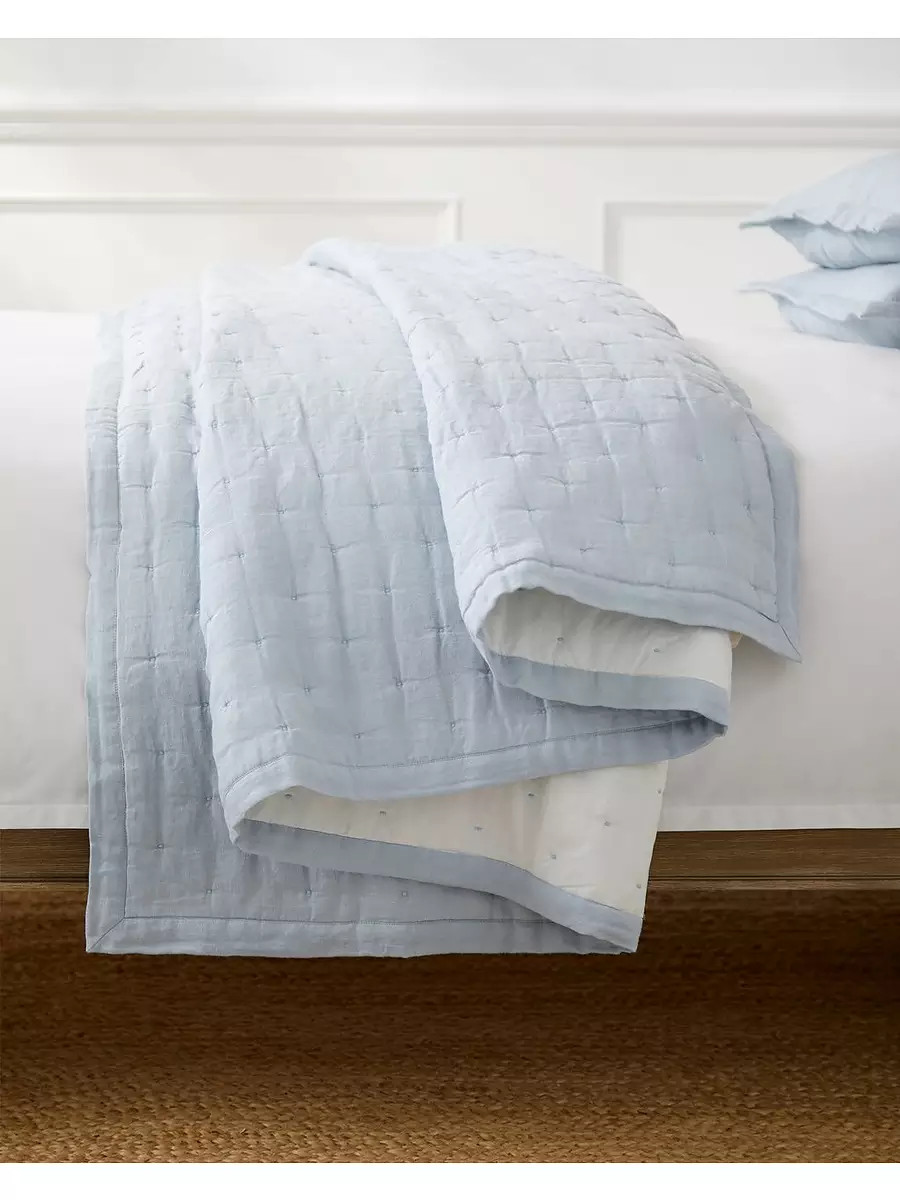 Sutter Linen Quilt | Serena and Lily