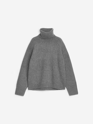 Chunky Cashmere-Wool Jumper | Arket UK