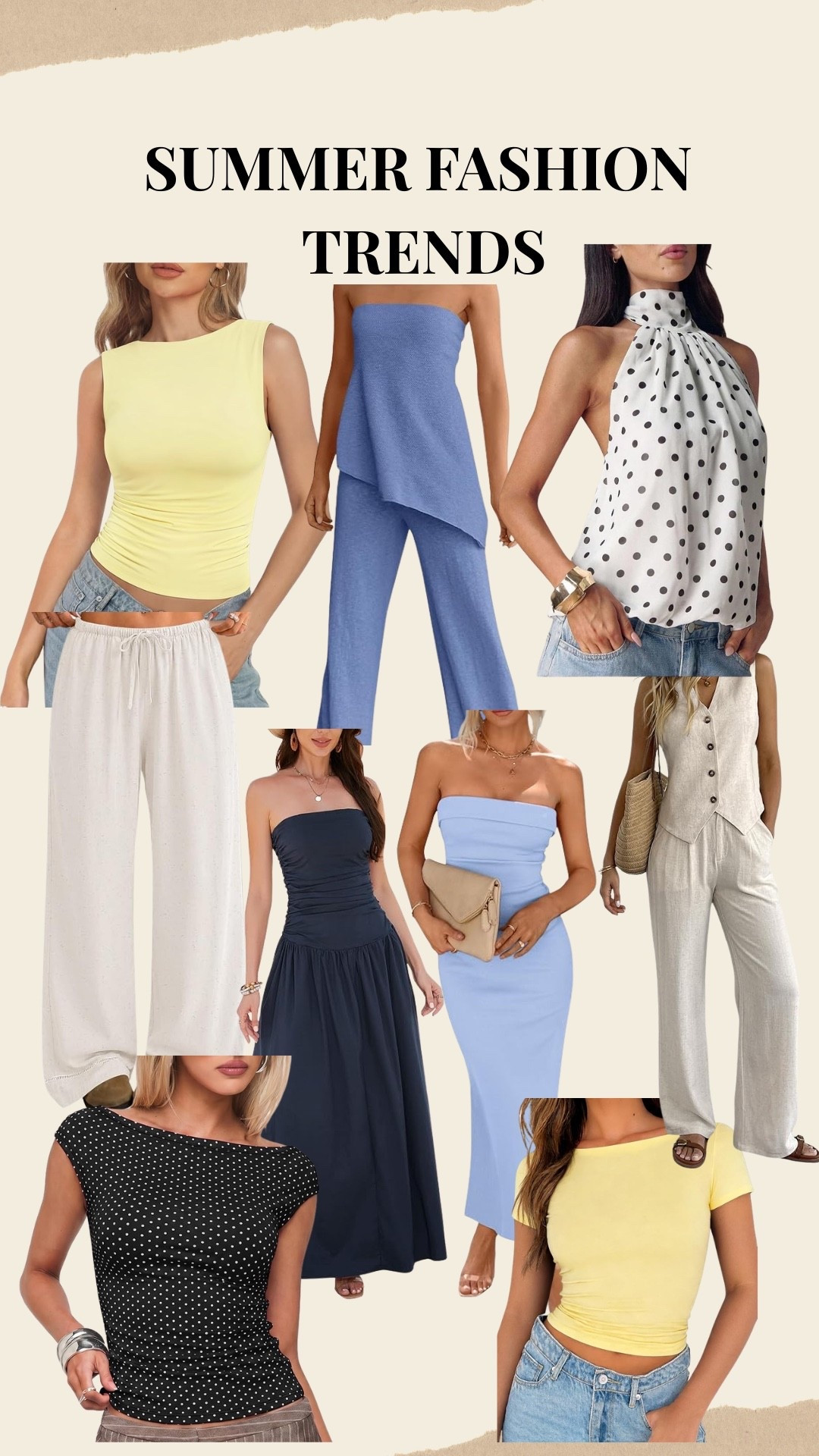 Summer Fashion Trends

#LTKootd #LTKTravel #LTKdayinmylife