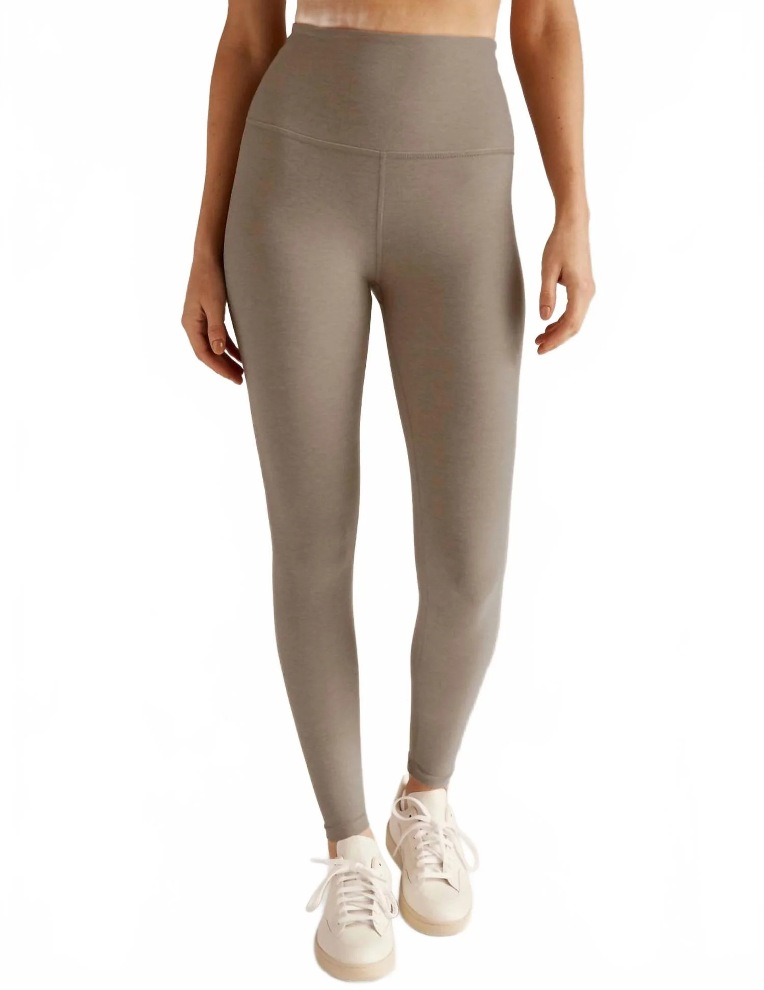 Spacedye Caught In The Midi High Waisted Legging In Birch Heather | Shop Simon