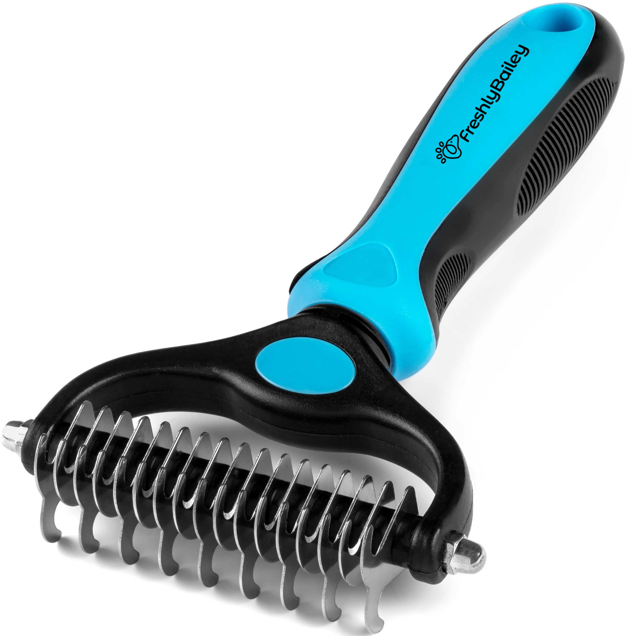 Freshly Bailey Dematting Comb for Cats and Dogs, Mat Remover and Deshedding Grooming Tool, Safe D... | Amazon (US)