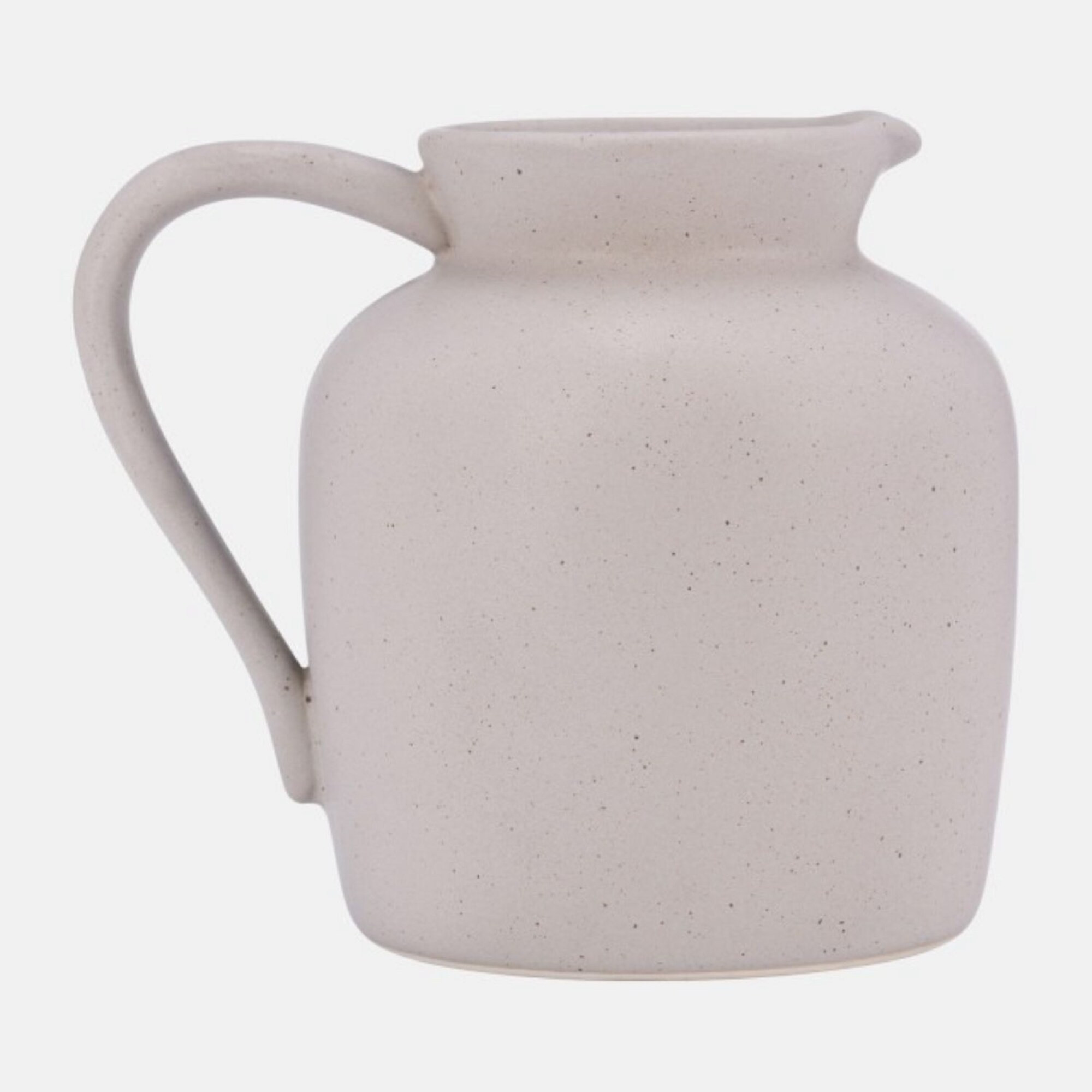Ceramic Pitcher Tabletop Vase - 5.25" - Gray | Bed Bath & Beyond