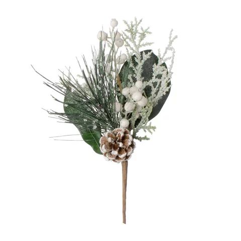 Darice Christmas Pine and Berry Tree Pick with Ice 12 Inches | Walmart (US)