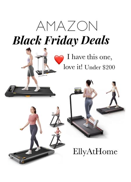 Amazon Black Friday deals! Shop walking pad treadmills. Great sales for getting your steps in. Foldable, under desk, bed, sofa. Choose a variety of styles. Fitness. Cyber sales, gift ideas. Free shipping. #LTKCyberWeek 

#LTKover40 #LTKfitness