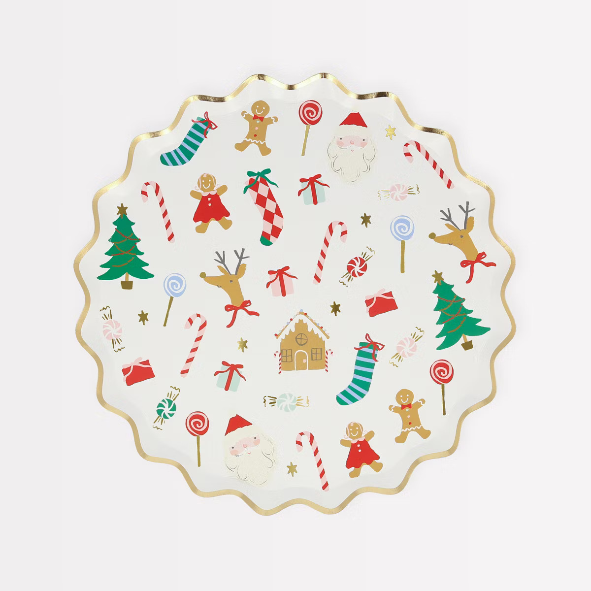 Meri Meri Jolly Christmas Side Plates (Pack of 8) | Target