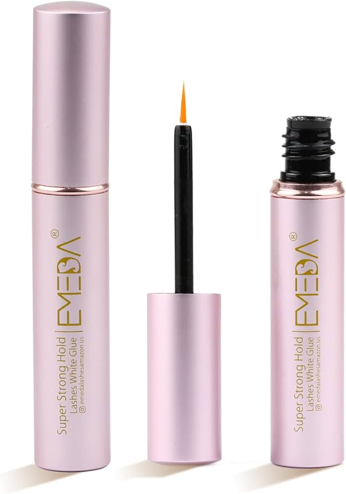 EMEDA False Eyelash Glue Super Strong Hold Clear Glue Professional Latex Free Eyelash Glue Waterp... | Amazon (CA)