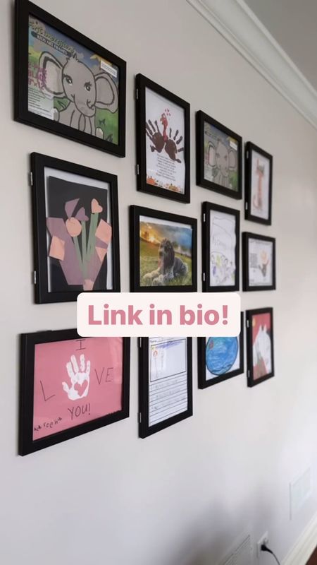Such a great way to display their art!!! 

#LTKkids #LTKfamily #LTKhome