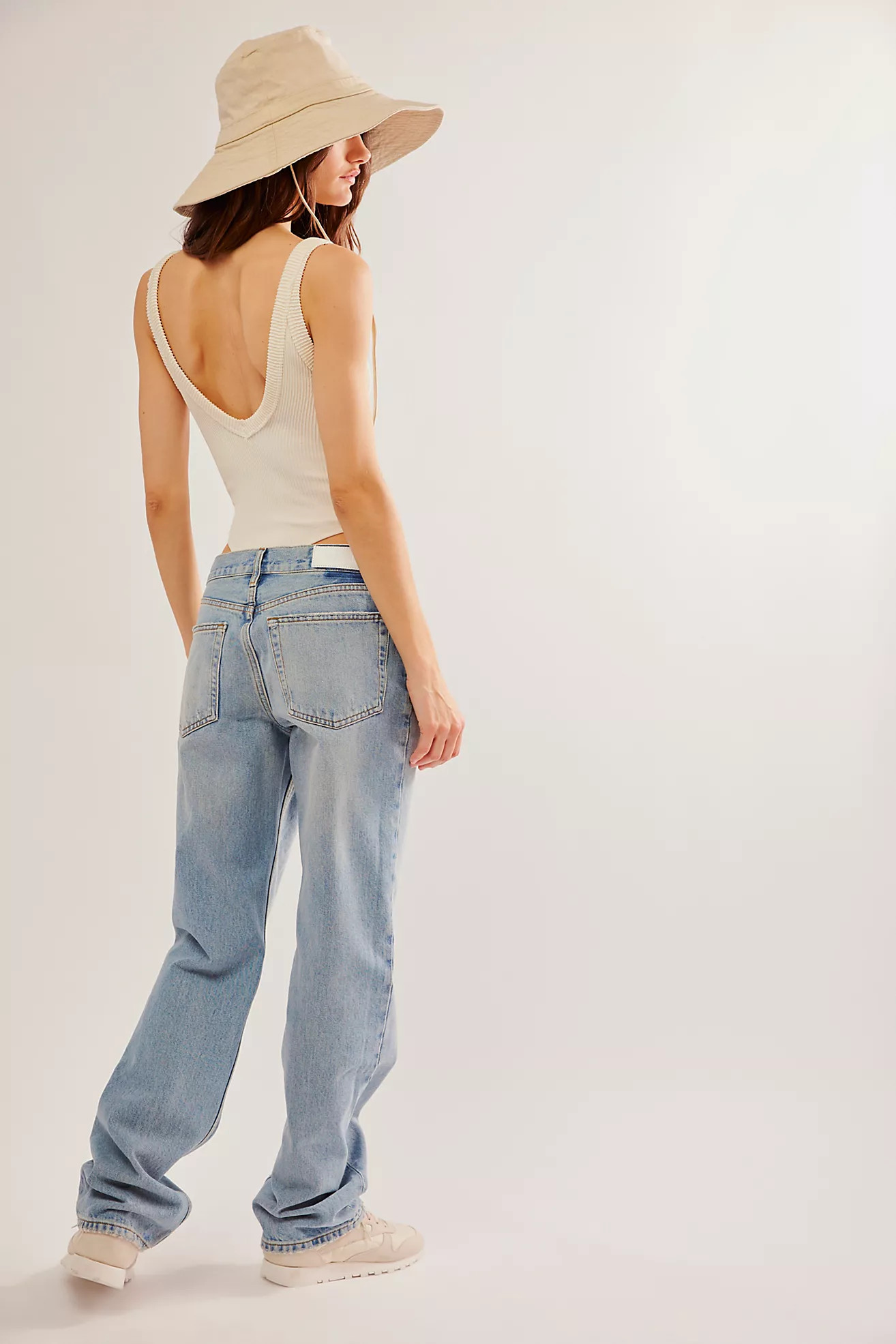 RE/DONE Easy Straight Jeans | Free People (Global - UK&FR Excluded)