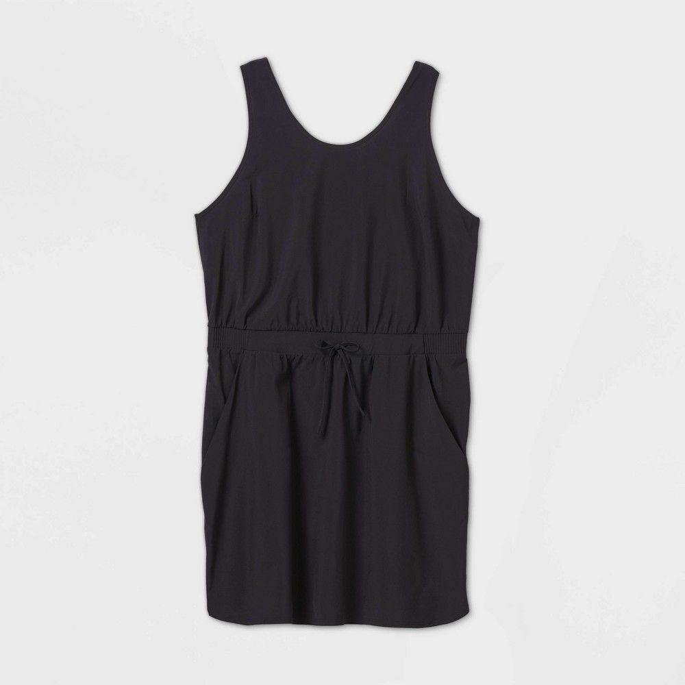 Women's Stretch Woven Dress - All in Motion Black M | Target
