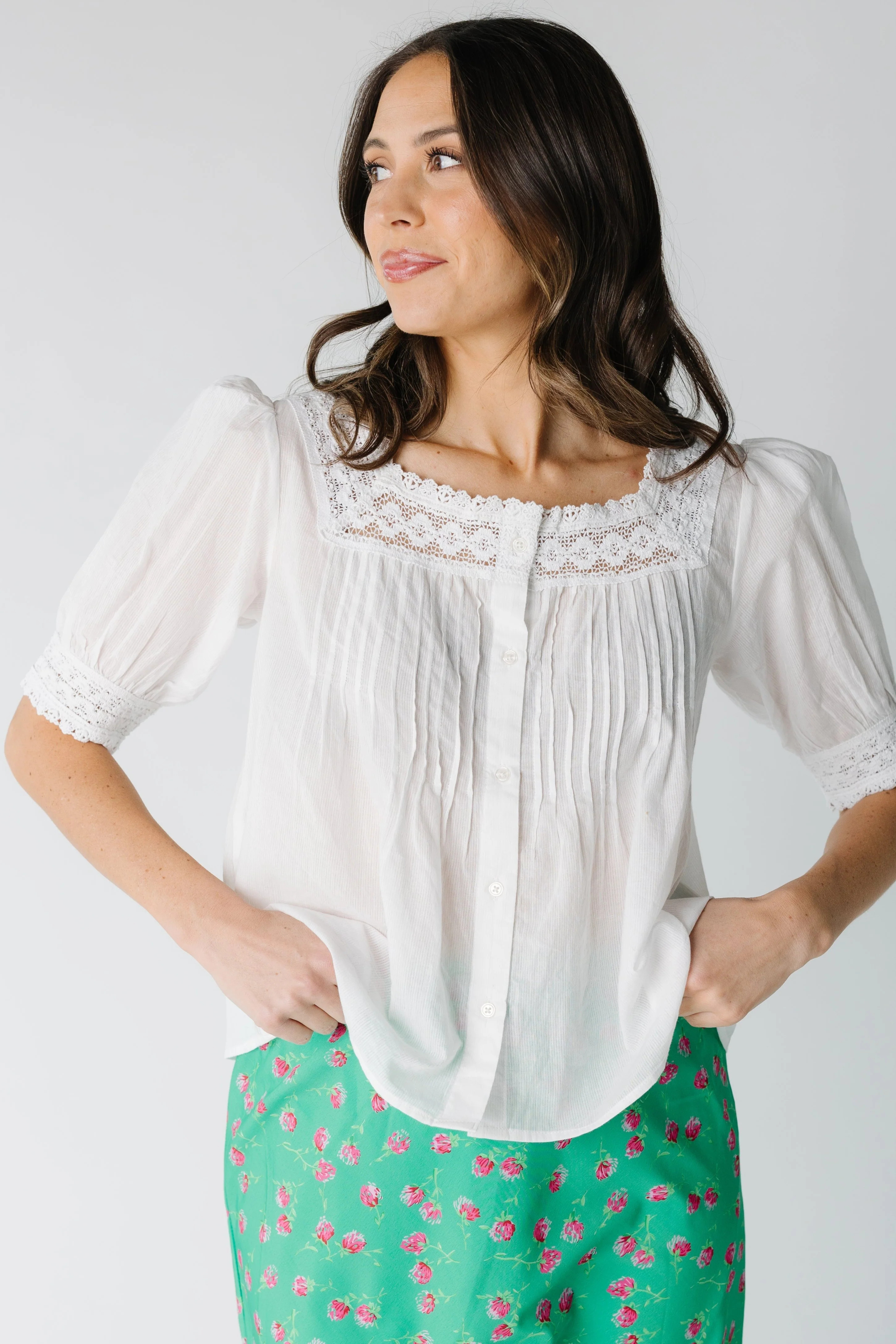 Citrus- Going Out Lace Top | Called To Surf