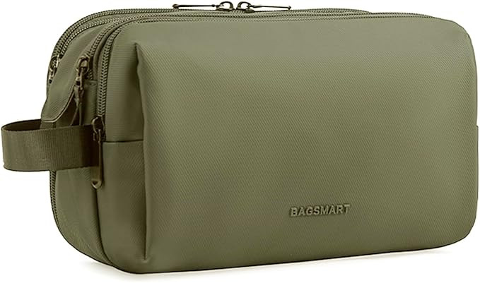 BAGSMART Toiletry Bag for Men, Travel Toiletry Organizer Dopp Kit Water-resistant Shaving Bag for... | Amazon (US)