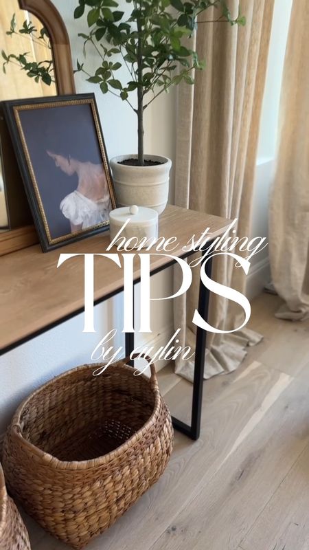 Home Styling tips by Aylin ✨ target console table, home decor, neutral home decor #StylinAylinHome #Aylinn

#LTKstyletip #LTKfindsunder100