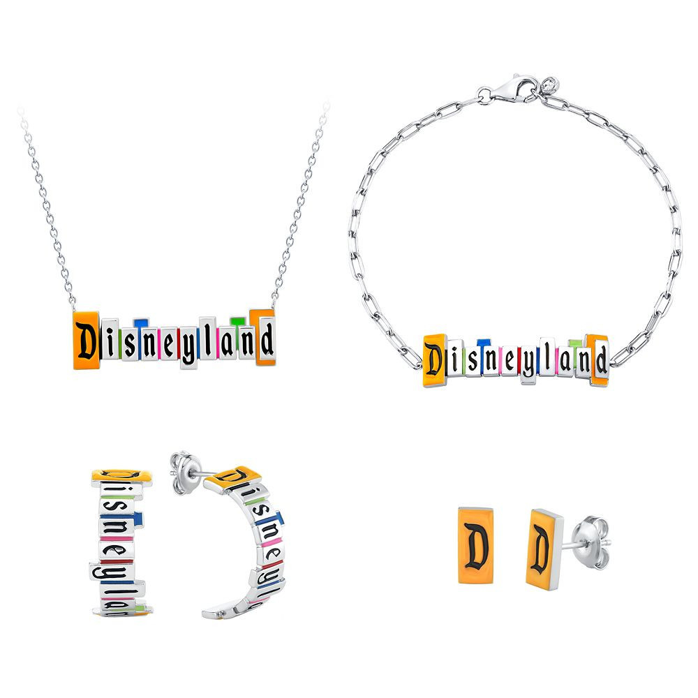 Disneyland Marquee Jewelry Set by CRISLU Disneyland 70th Anniversary | Disney Store