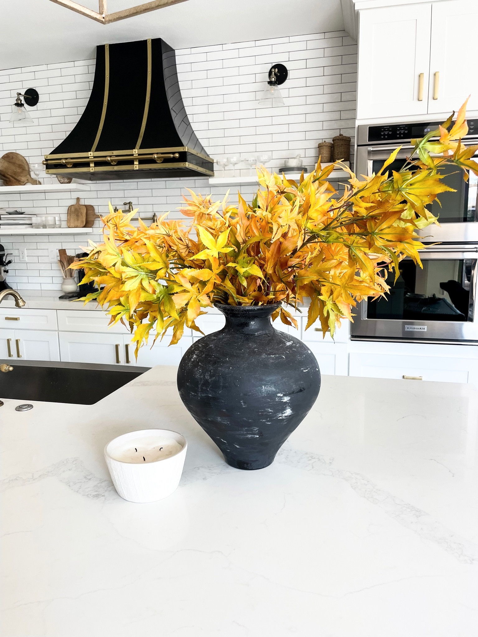 Fall kitchen details 

Faux maple leaves
Fall home decor
Fall arrangement
Kitchen decor 


#LTKhome #LTKHoliday #LTKSeasonal