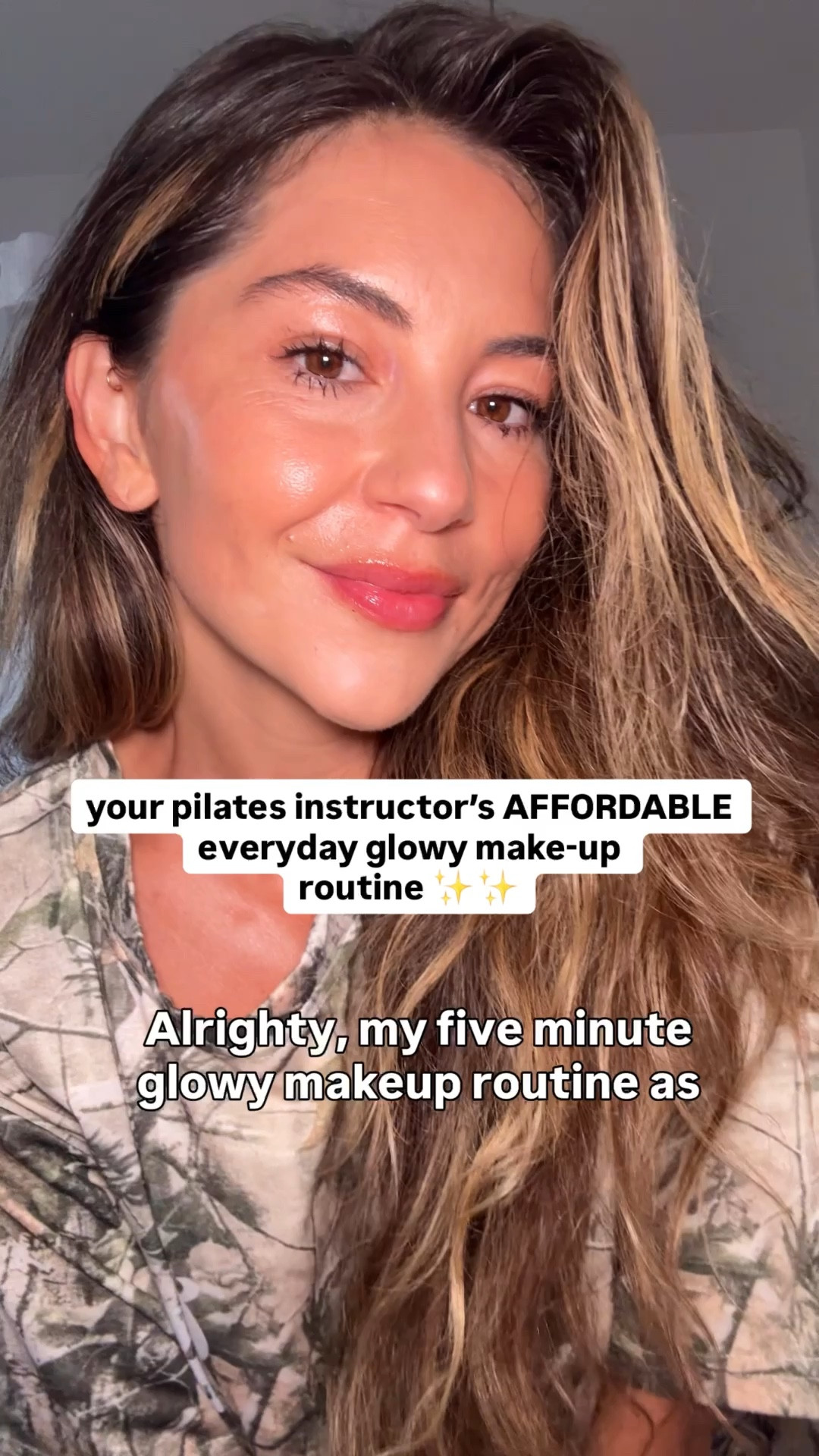 on a budget: my GLOWY THE MAKEUP ROUTINE