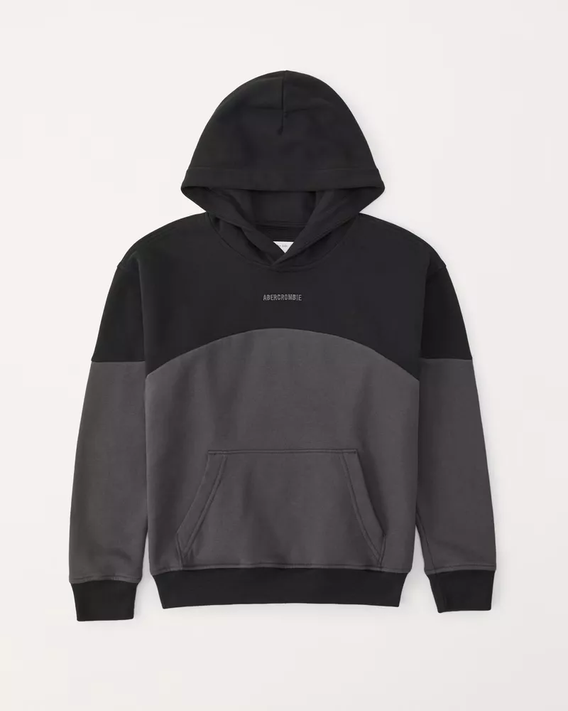 Abercrombie discount colorblock hoodie