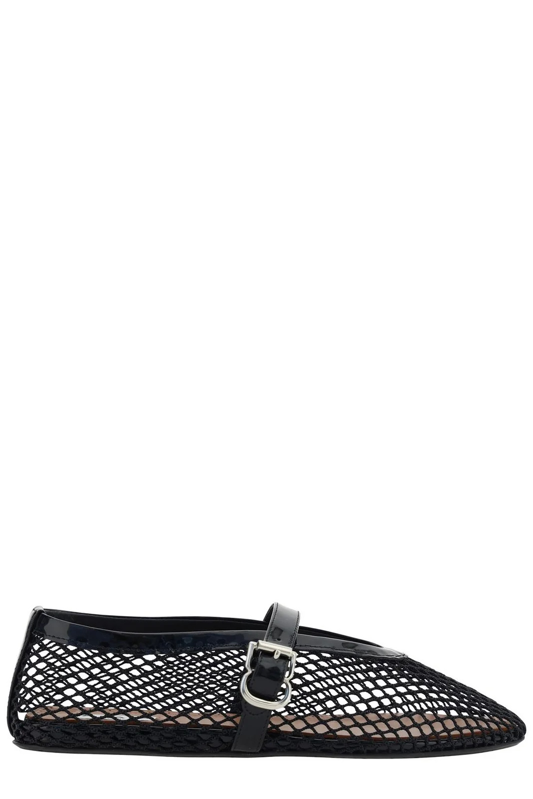 Alaïa Fishnet Ballet Flats | Cettire Global