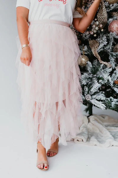THE BLOOMINGTON TULE SKIRT IN BABY PINK | Pink Desert