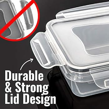 Fullstar 50PCS Food storage Containers with Lids, Plastic Leak-Proof BPA-Free Containers for Kitc... | Amazon (US)