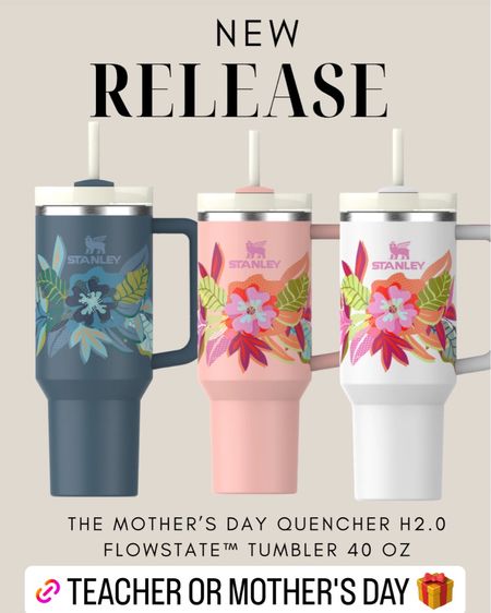 Cute new Stanley cups! Perfect Mother’s Day gift idea or even a gift for a teacher

#LTKstyletip #LTKGiftGuide #LTKfindsunder100