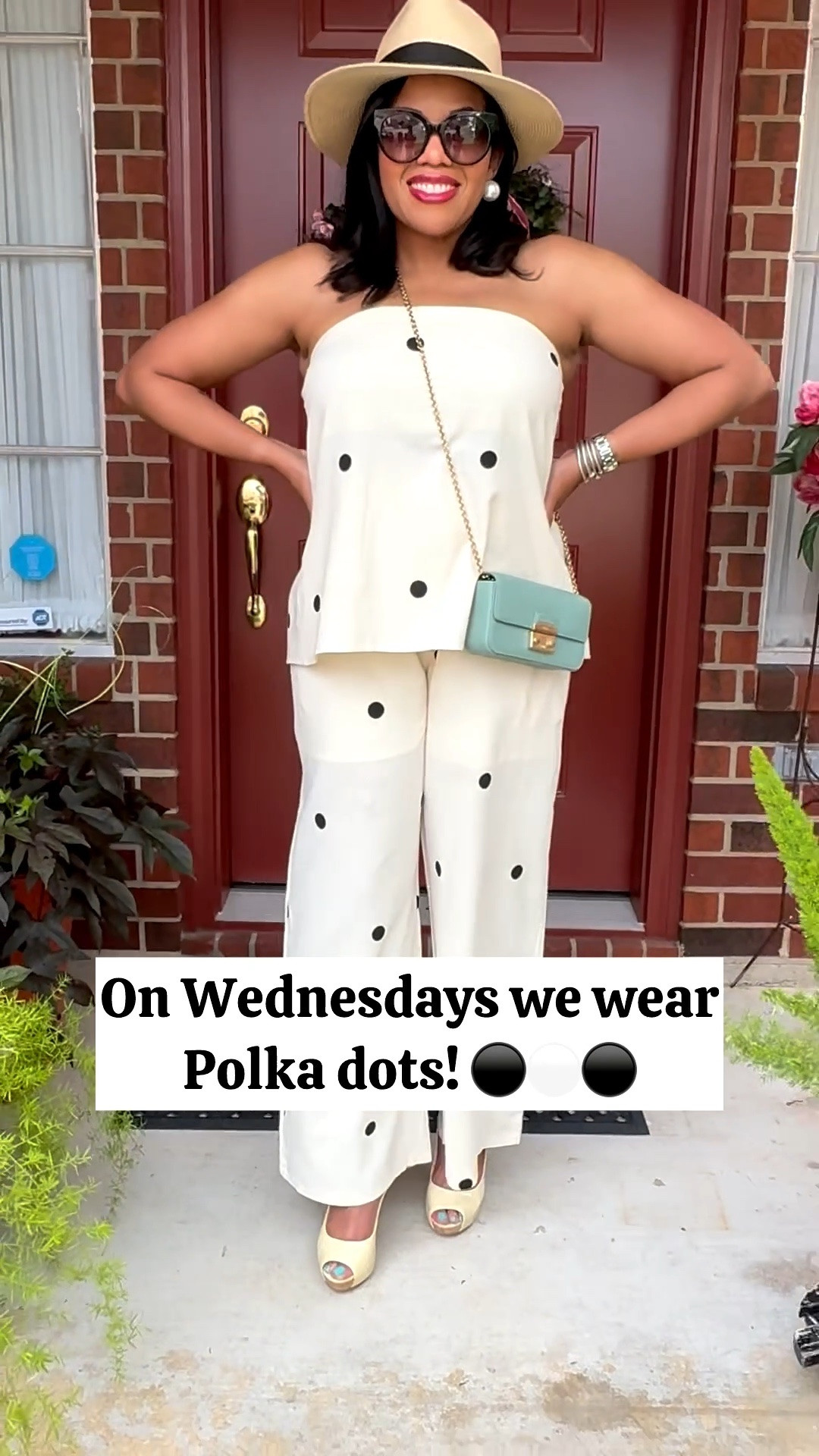 On Wednesdays we normally wear pink but today we are wearing polka dots!⚫️⚪️⚫️ I love a cute summer look and this outfit makes getting dressed for vacation, brunch, or a night out fun!

#LTKgrwm #LTKdayinmylife #LTKSeasonal