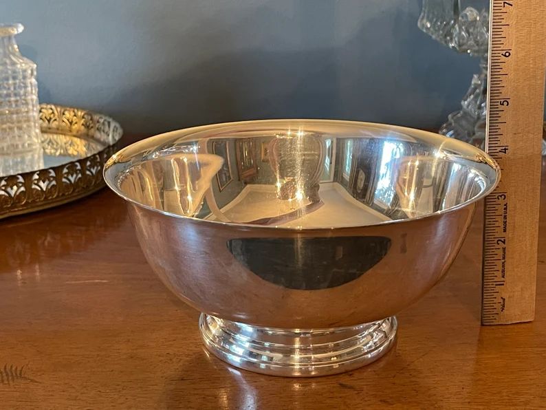 Medium Paul Revere Bowl, Vintage Silver Plate, by Gorham | Etsy (US)