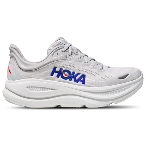 HOKA Mens HOKA Bondi 9 - Mens Running Shoes Cosmic Grey/Ultramarine Size 12.5 | Foot Locker (US)