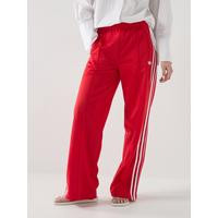 adidas Originals Womens Firebird Loose Fit Tracksuit Pants - Red | Very (UK)