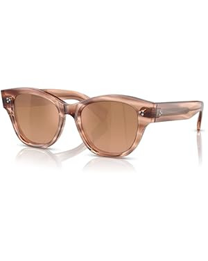 Oliver Peoples Eadie Washed Sunstone w/Rose Quartz Gradient Mirror Lenses 51-19-145mm 5490SU 51 1... | Amazon (US)
