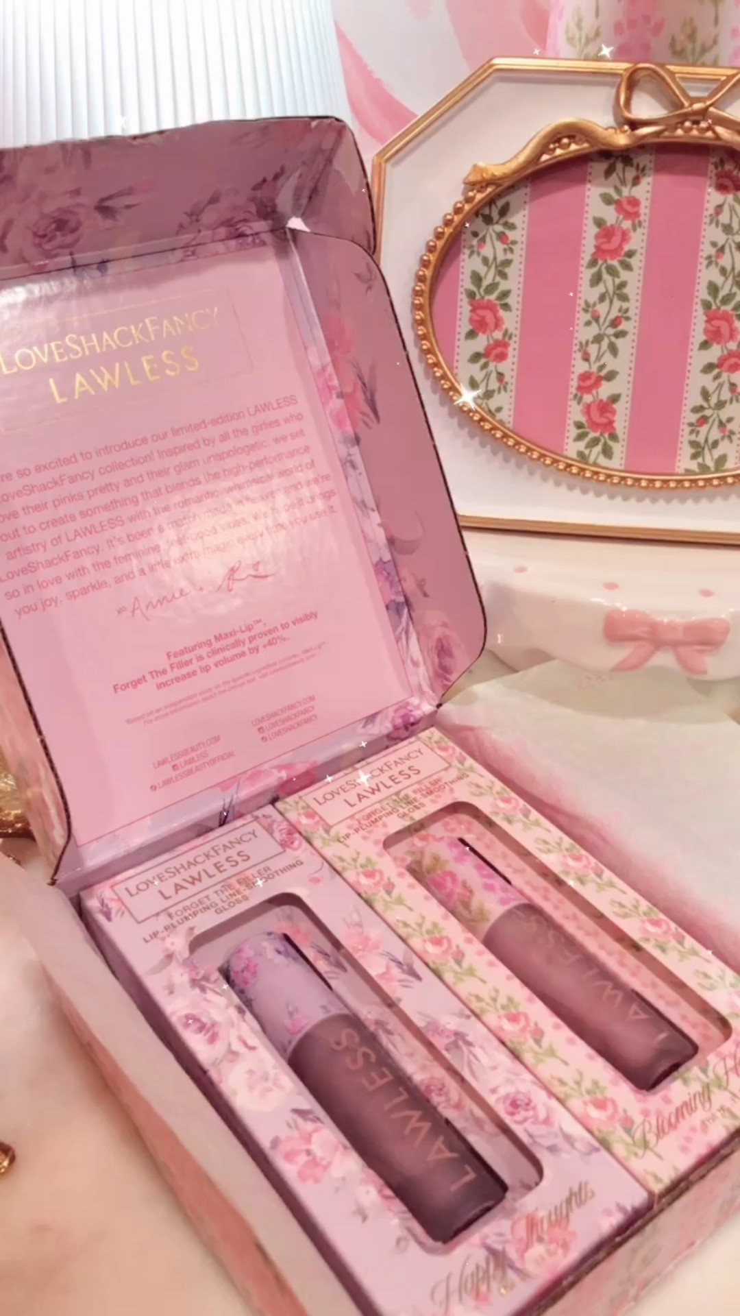 These Lipglosses smell divine and not sticky at all. Limited edition, whimsical and girly 💋

#LTKBeauty #LTKWedding #LTKFamily