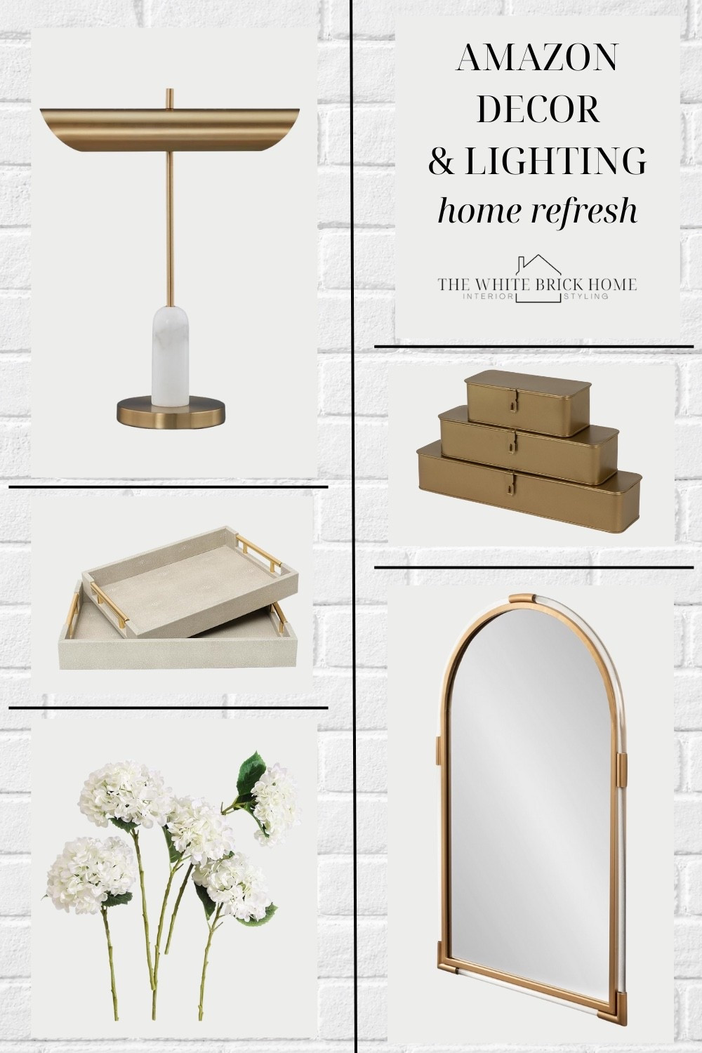 A few beautiful Amazon home finds for a refresh on a styled table or shelf!

Amazon, Amazon home, Amazon home finds, table lamp, wall mirror, decor boxes, tray, faux greenery, home design, home decor ideas, Amazon decor, spring decor, spring finds, coffee table styling, shelf decor, home decor ideas from Amazon, affordable Amazon decor 

#LTKFindsUnder50 #LTKFindsUnder100 #LTKHome