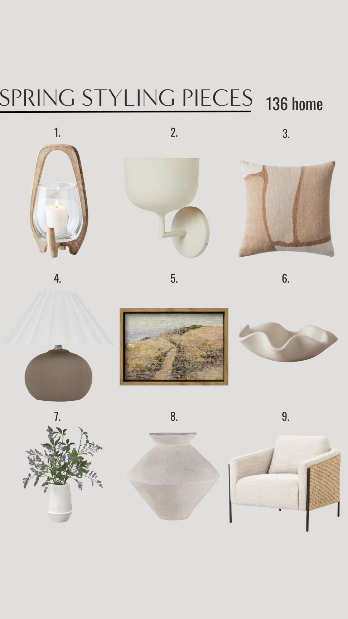 Spring Styling Pieces #springdecor #springhomedecor #stylingpieces #interiordesign #interiordecor #homedecor #homedesign #homedecorfinds #moodboard 

#LTKstyletip #LTKhome #LTKSeasonal