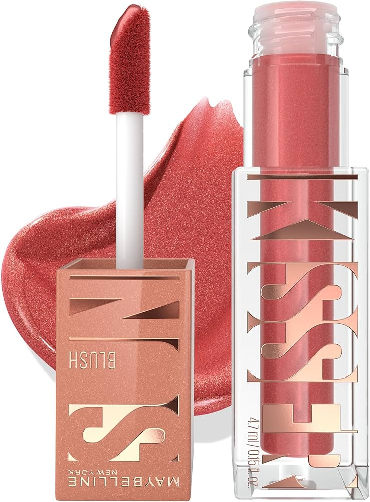 Maybelline Sunkisser Multi-Use Liquid Blush and Bronzer, Blendable, Longwear, Glowy Make Up, City... | Amazon (US)