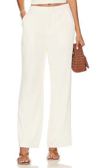 Roma Pant in Ivory | Revolve Clothing (Global)