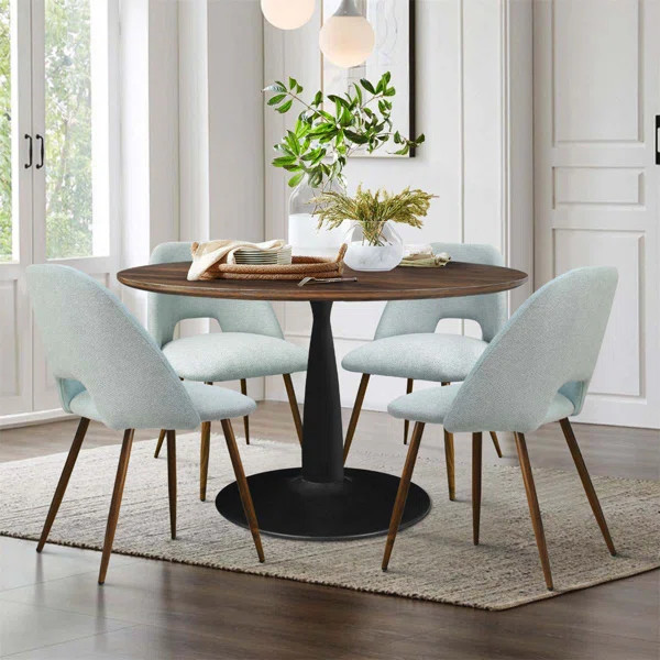Aunnika 5 - Piece Pedestal Dining Set | Wayfair North America