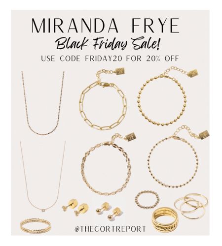 Miranda Frye Black Friday deals!
Get 20% off with code FRIDAY20

#jewelry #mirandafrye #blackfriday 

#LTKCyberWeek #LTKGiftGuide #LTKHoliday