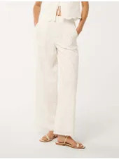 Daisy Broderie Wide-Leg Trousers | Forever New (UK & IE)