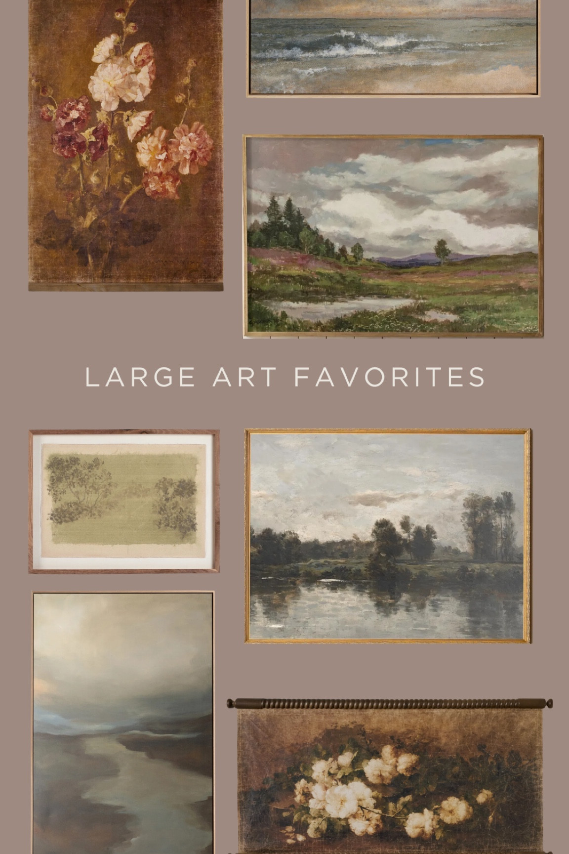 Favorite large scale art pieces for your home! 

#LTKHome #LTKFindsUnder100 #LTKStyleTip