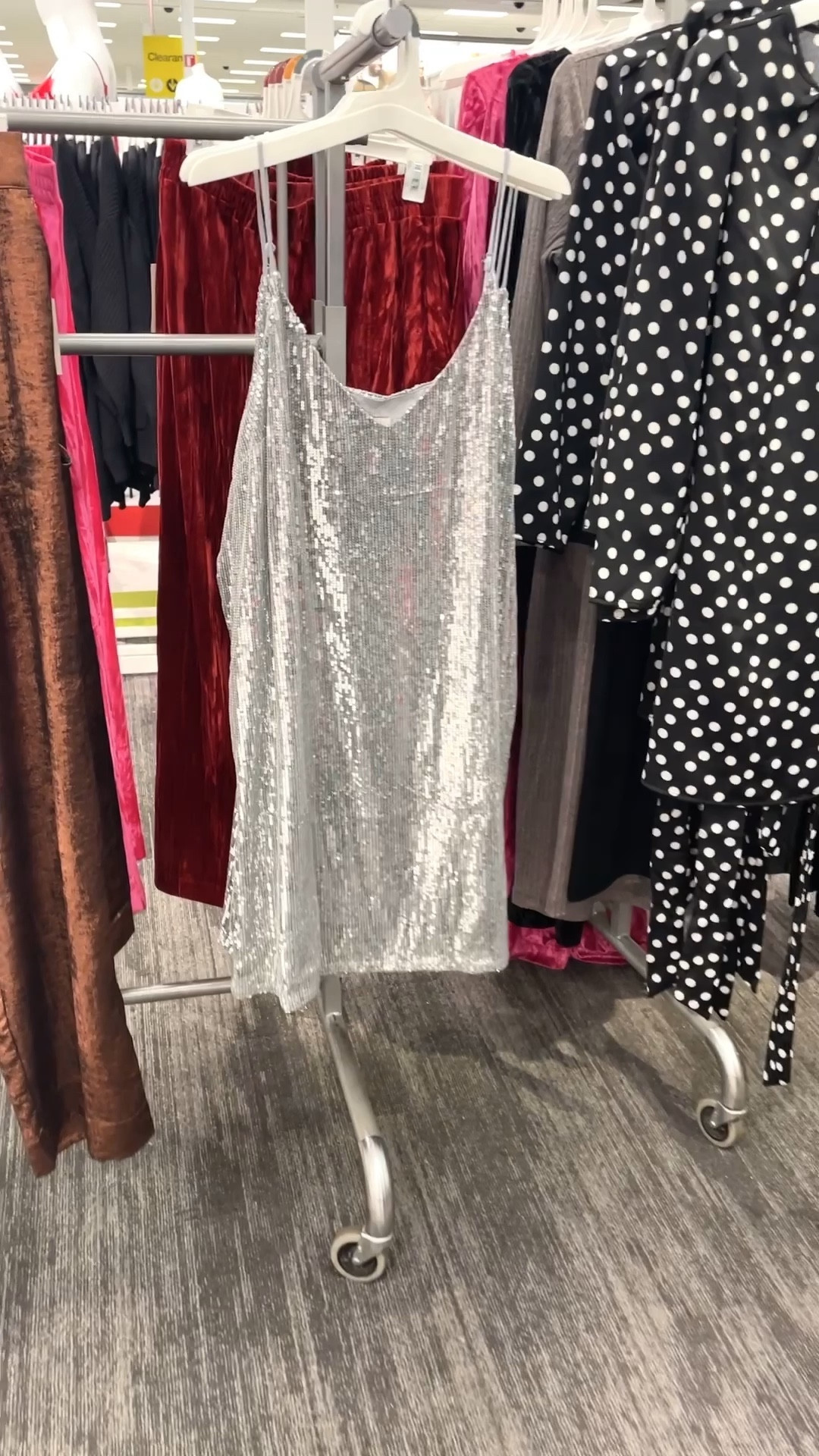 #silver #silverdress #sequindress #silversewuindress #holidaydress #newyearsdress #shinydress #slipdress #sparklydress #partydress #target #targetfind #anewday #affordablefashion #minidress #sequinminidress

#LTKHoliday #LTKSeasonal #LTKFind