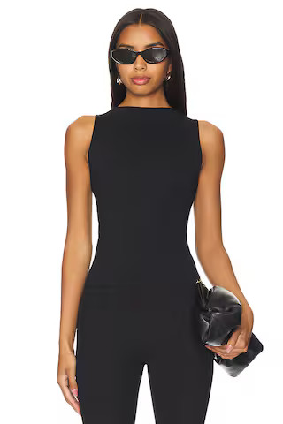 CLYQUE Kayla Tank Top in Black from Revolve.com | Revolve Clothing (Global)