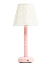 15.75in Leonora Lacquer Rechargeable Lamp | TJ Maxx