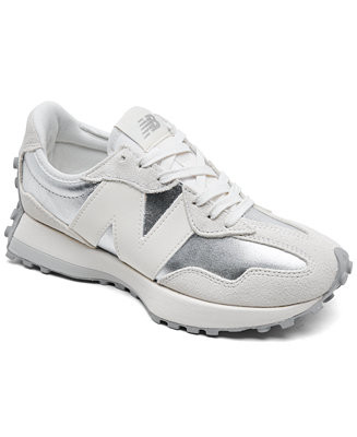New Balance Women's 327 Metallic Casual Sneakers from Finish Line - Macy's | Macy's