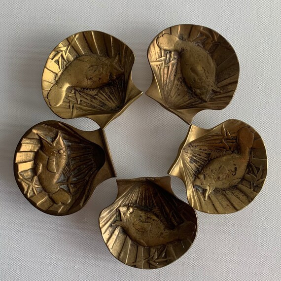 Brass Seashell with Fish Dish | Etsy (US)