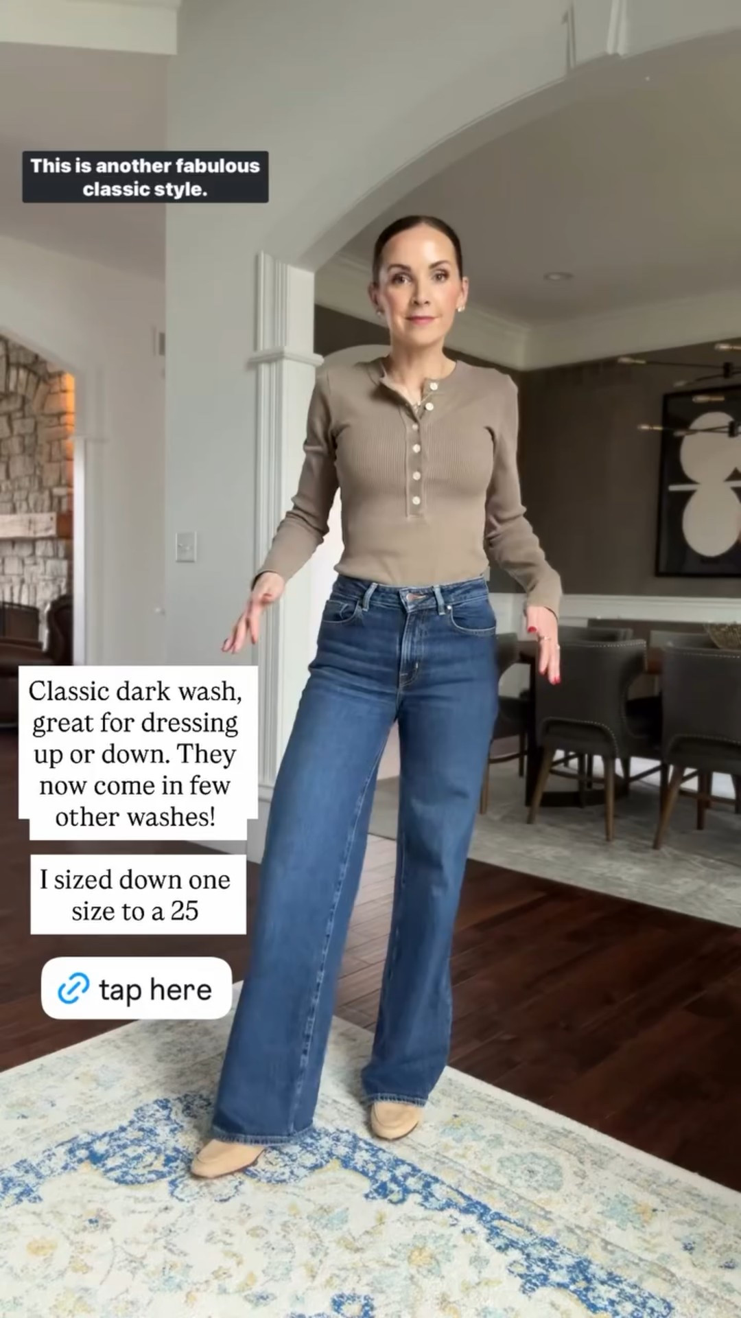 Classic dark wash full length jean
@nordstrom
I sizes down one 

#LTKootd #LTKFindsUnder100