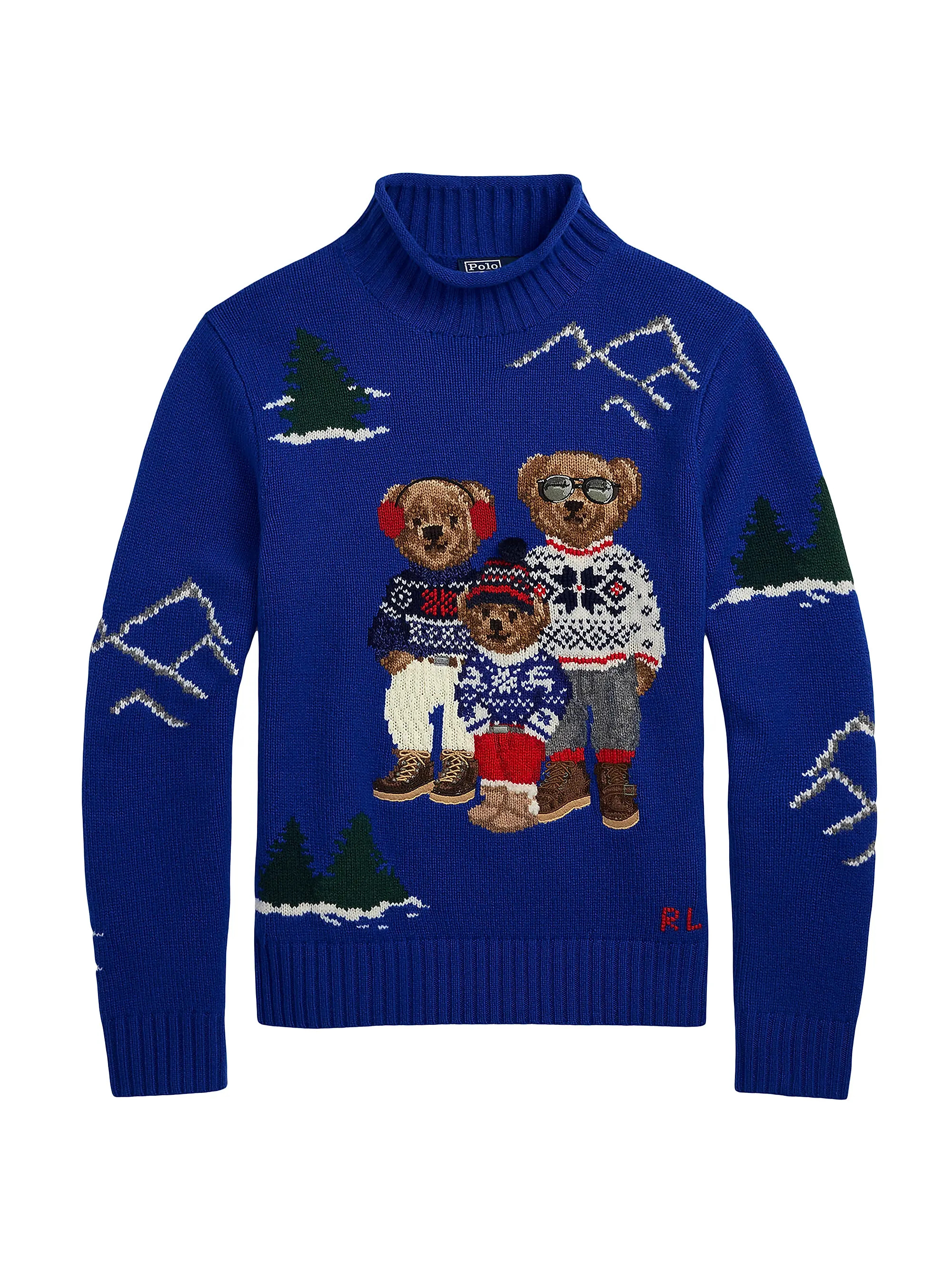 Polo Bear Family Wool Sweater | Saks Fifth Avenue