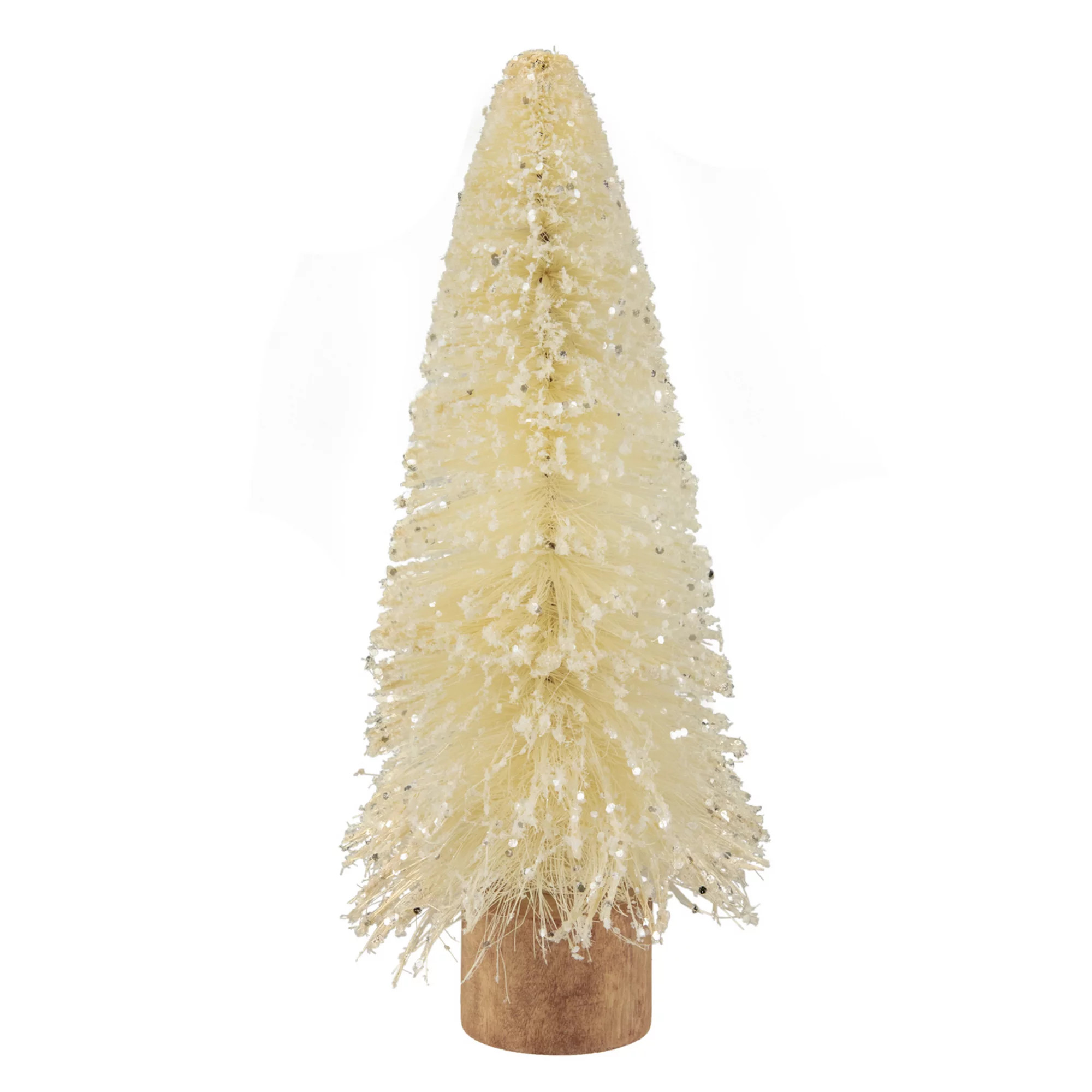 Northlight Shimmer Cream Sisal Christmas Tree Table Decor | Kohl's