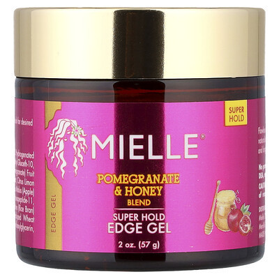 Mielle, Super Hold Edge Gel, Pomegranate & Honey Blend, 2 oz (57 g) | iHerb