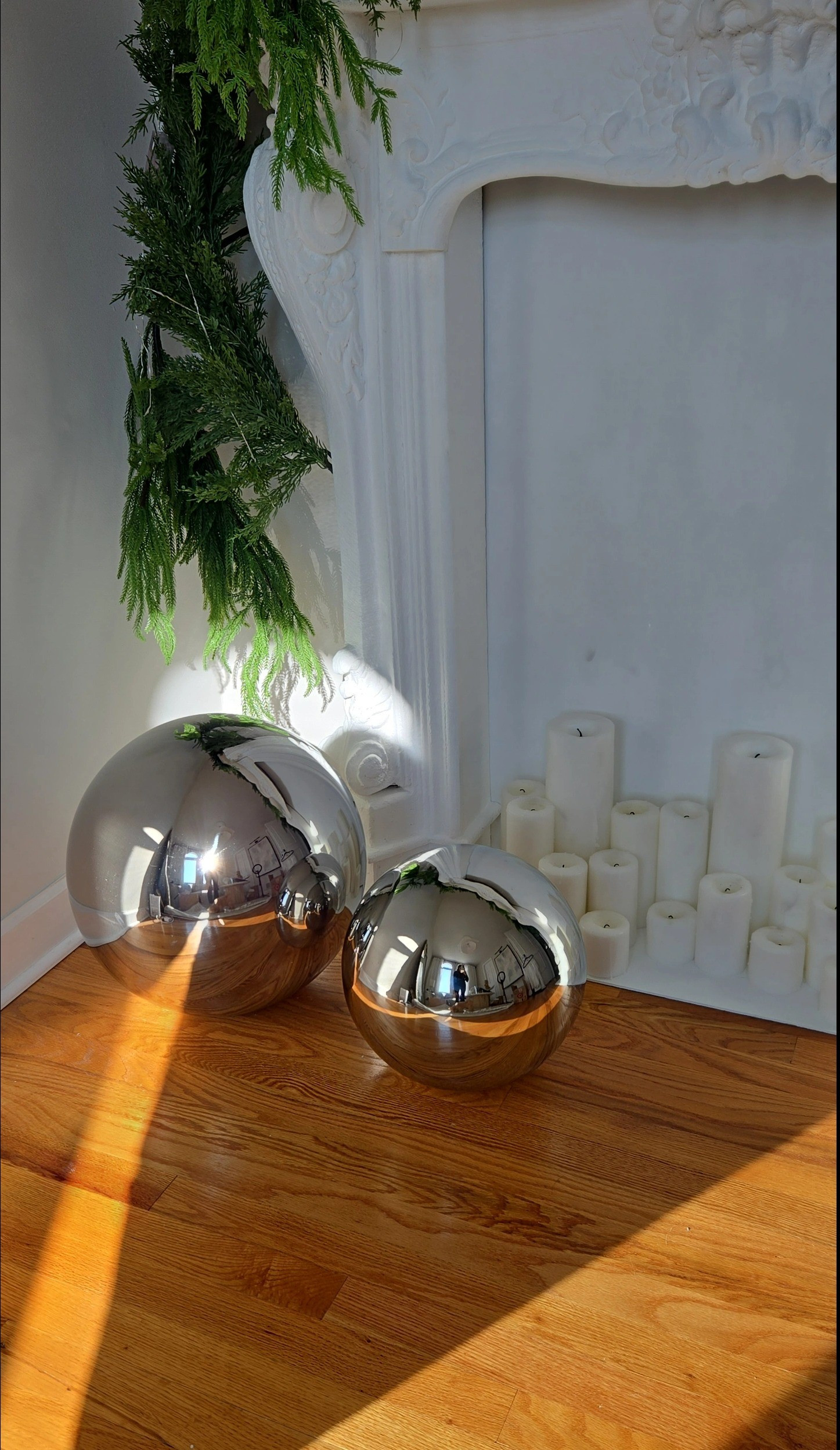 Silver orbs, christmas decor, french fireplace mantle, holiday, parisan style.

#LTKSaleAlert #LTKHome #LTKHoliday