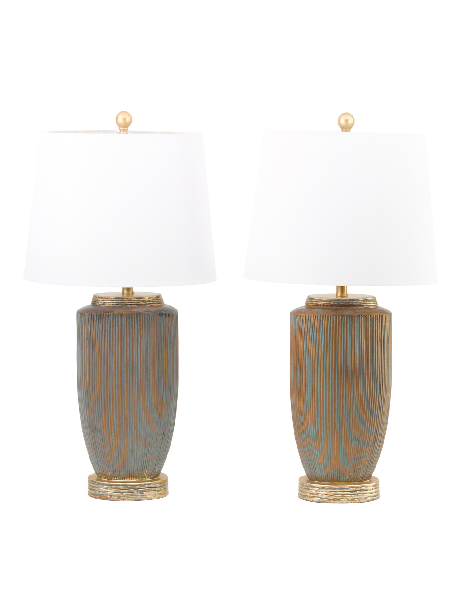 2pk 34in Molded Table Lamps | Home | Marshalls | Marshalls