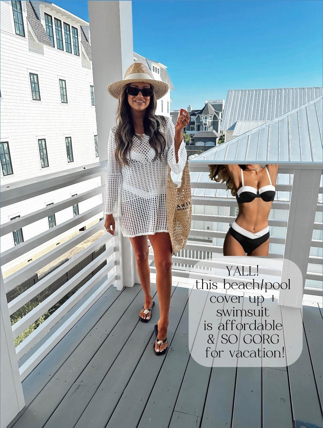 Beach vacation mode ✨#LTKStyleTip

#LTKSeasonal #LTKSwim